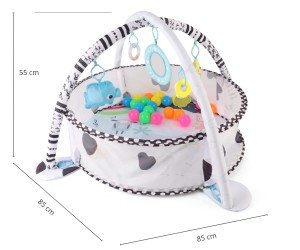 MILLY MALLY 6099 TinyMini JL626-2D Mata edukacyjna 2w1 Basen z piłkami