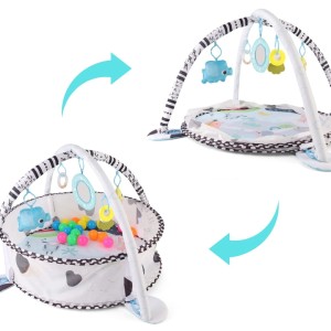 MILLY MALLY 6099 TinyMini JL626-2D Mata edukacyjna 2w1 Basen z piłkami
