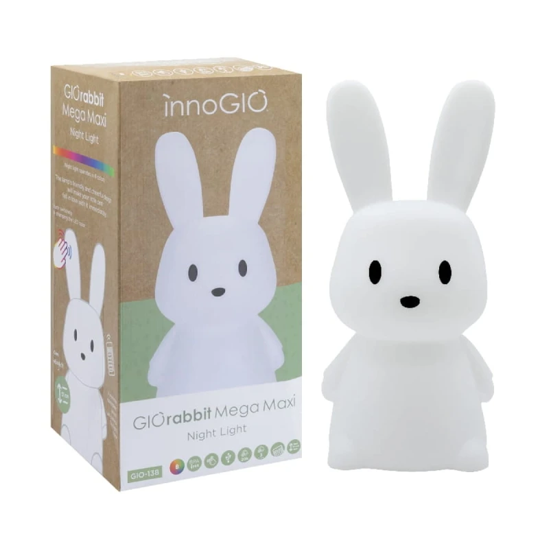 INNOGIO GIO-138 Lampka nocna GIOrabbit  Mega Maxi 51 cm