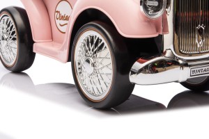 MOOVKEE Jeździk RETRO pink