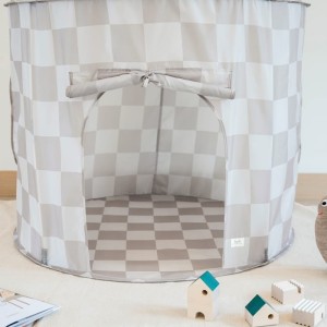 3 Sprouts Namiot dla dzieci Checkerboard Beige