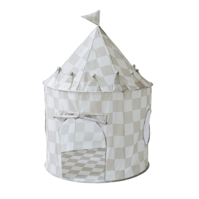 3 Sprouts Namiot dla dzieci Checkerboard Beige