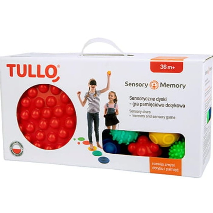 TULLO 464 Sensory Memory Sensoryczne dyski-gra pamięciowo dotykowa
