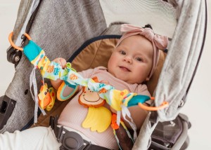 BALIBAZOO BB 82818 Zawieszka do wózka Kolorowa dżungla