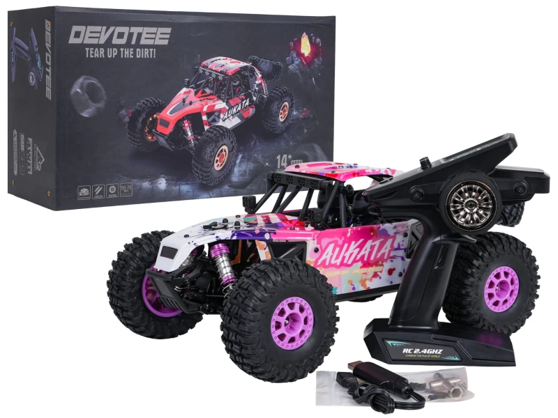 Crawler terenowy Ramiż Alikata 1:12 RC 4x4 fioletowy