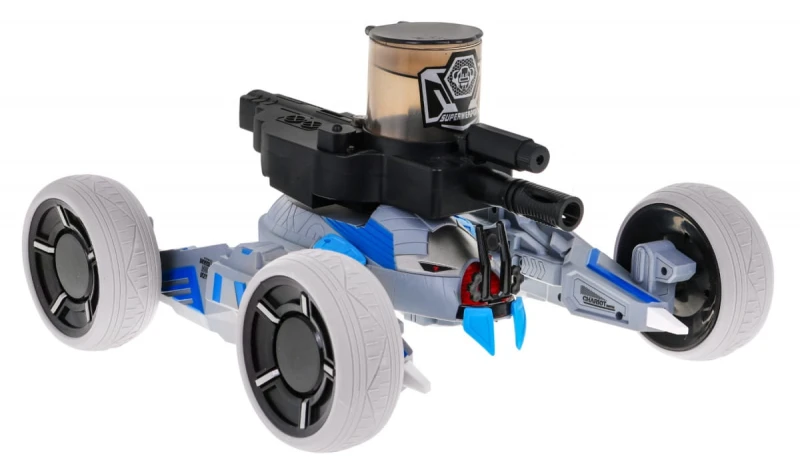 Crawler Ramiż R/C z funkcją strzelania i akcesoriami - pojazd 34 cm