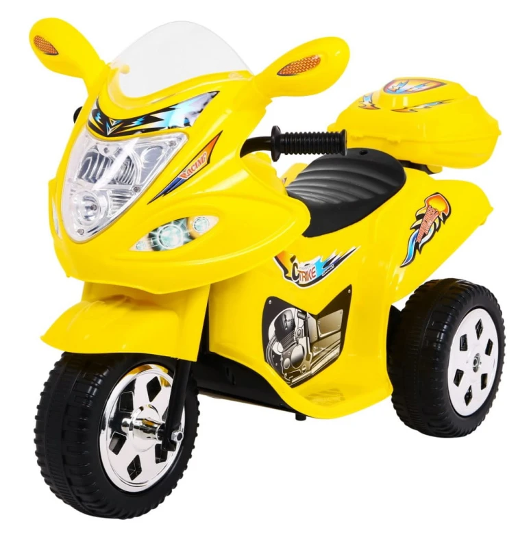 Motorek elektryczny Ramiż BJX-088 dla dzieci 3+ żółty z LED