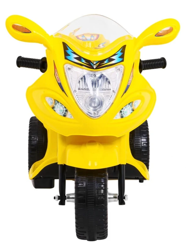 Motorek elektryczny Ramiż BJX-088 dla dzieci 3+ żółty z LED
