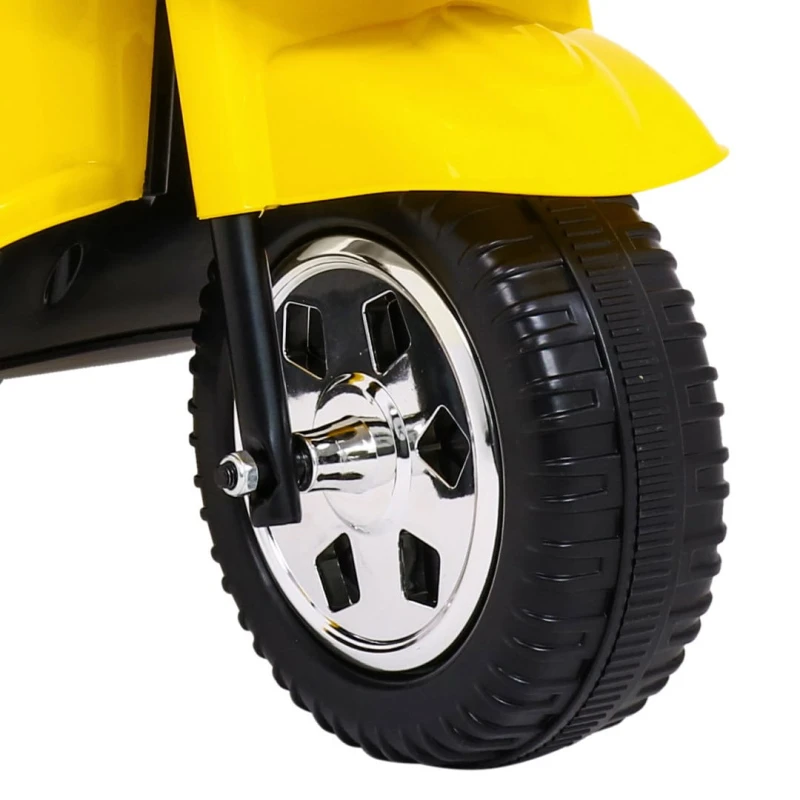 Motorek elektryczny Ramiż BJX-088 dla dzieci 3+ żółty z LED
