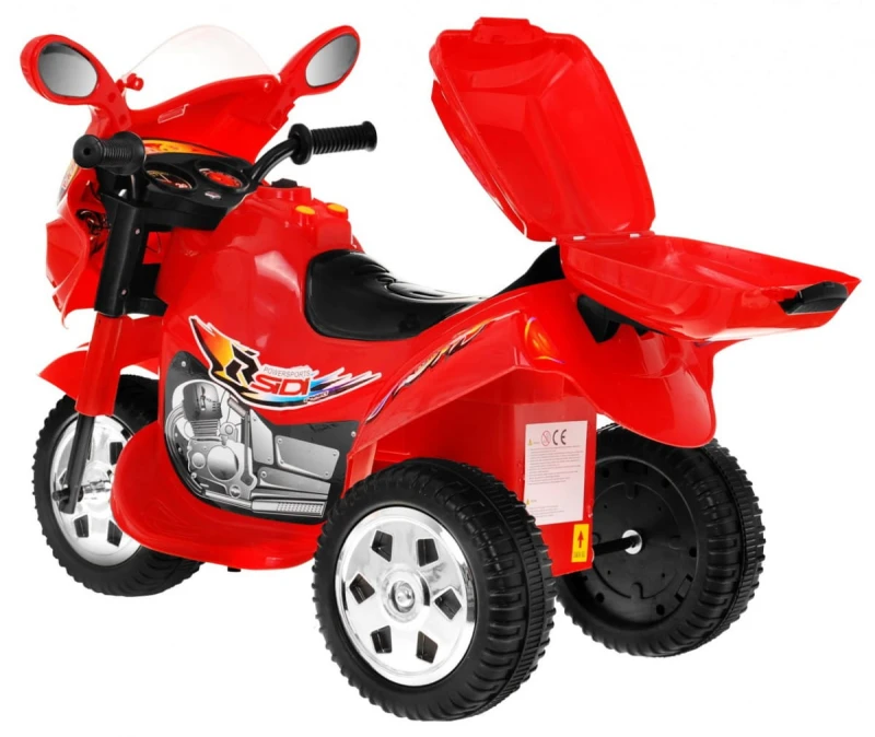Motorek elektryczny Ramiż BJX-088 dla dzieci 3+ czerwony LED