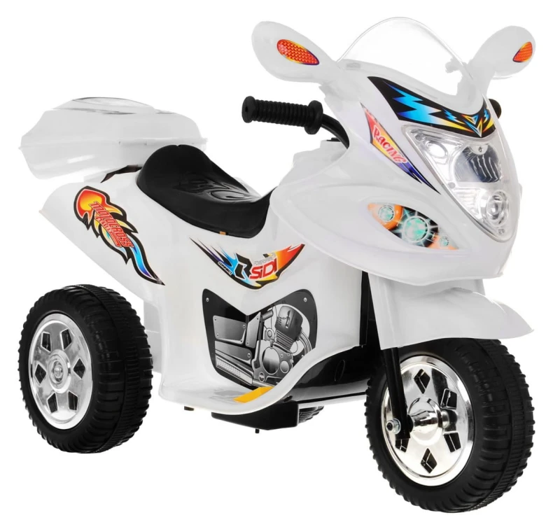 Motorek elektryczny Ramiż BJX-088 dla dzieci 3+ biały LED