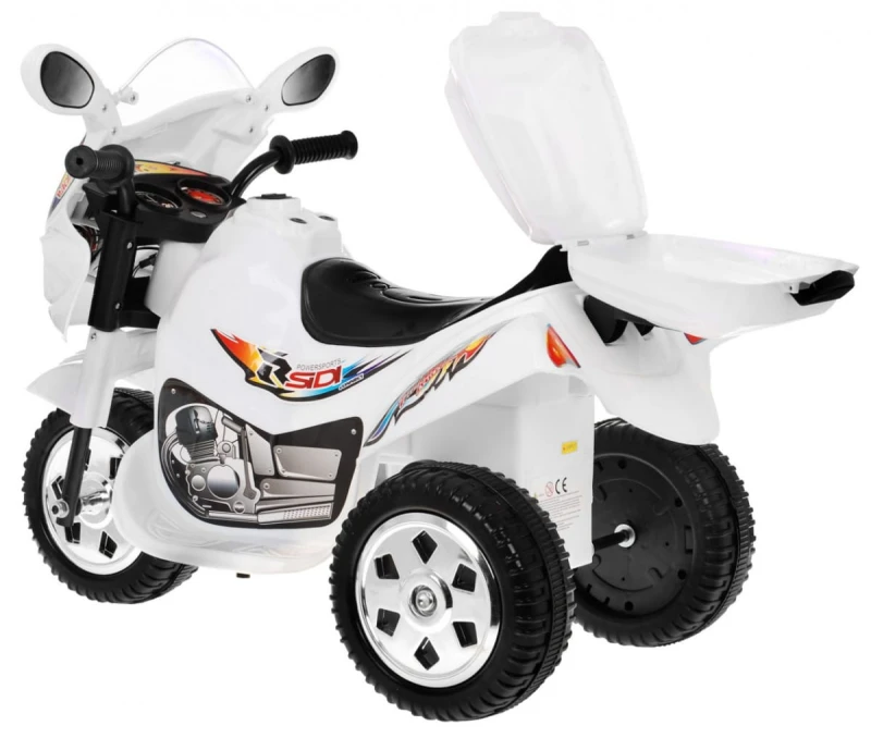 Motorek elektryczny Ramiż BJX-088 dla dzieci 3+ biały LED