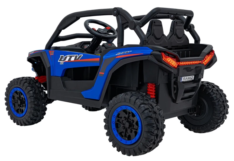 KCK Buggy elektryczne 4x4 Ramiż dla dzieci 3+ niebieskie 24V