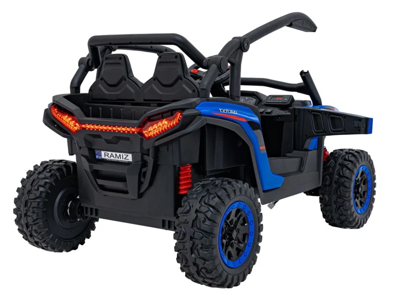 KCK Buggy elektryczne 4x4 Ramiż dla dzieci 3+ niebieskie 24V