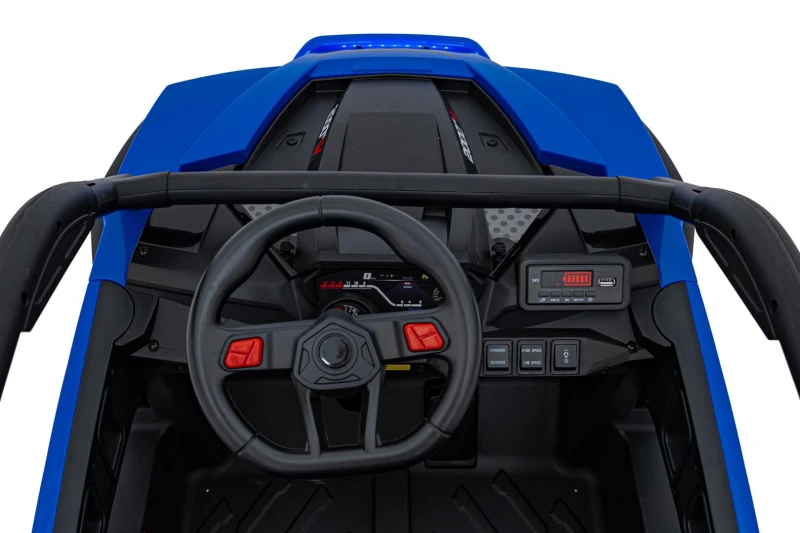 KCK Buggy elektryczne 4x4 Ramiż dla dzieci 3+ niebieskie 24V