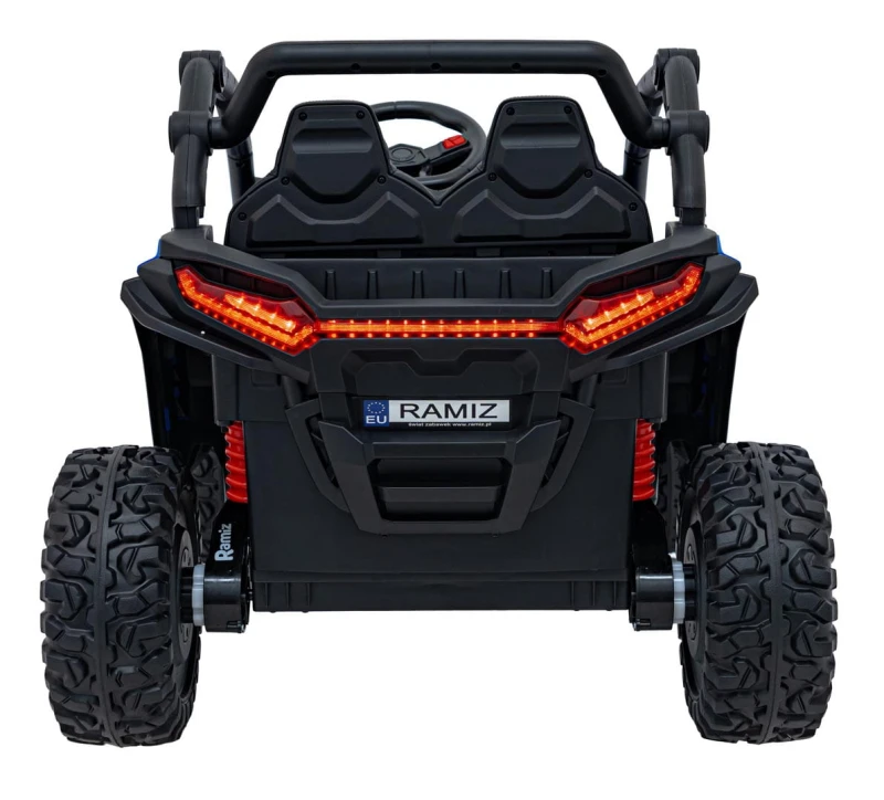 KCK Buggy elektryczne 4x4 Ramiż dla dzieci 3+ niebieskie 24V