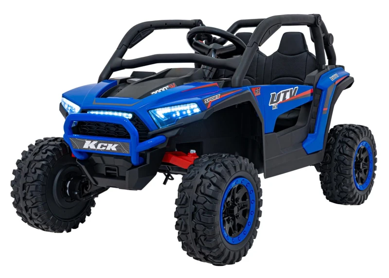 KCK Buggy elektryczne 4x4 Ramiż dla dzieci 3+ niebieskie 24V