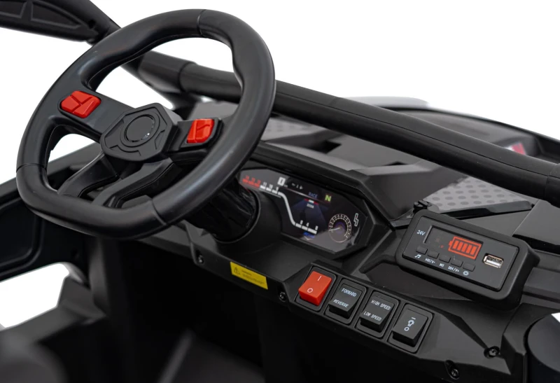 KCK buggy elektryczne 4x4 Ramiż z pilotem 24V 4x50W białe