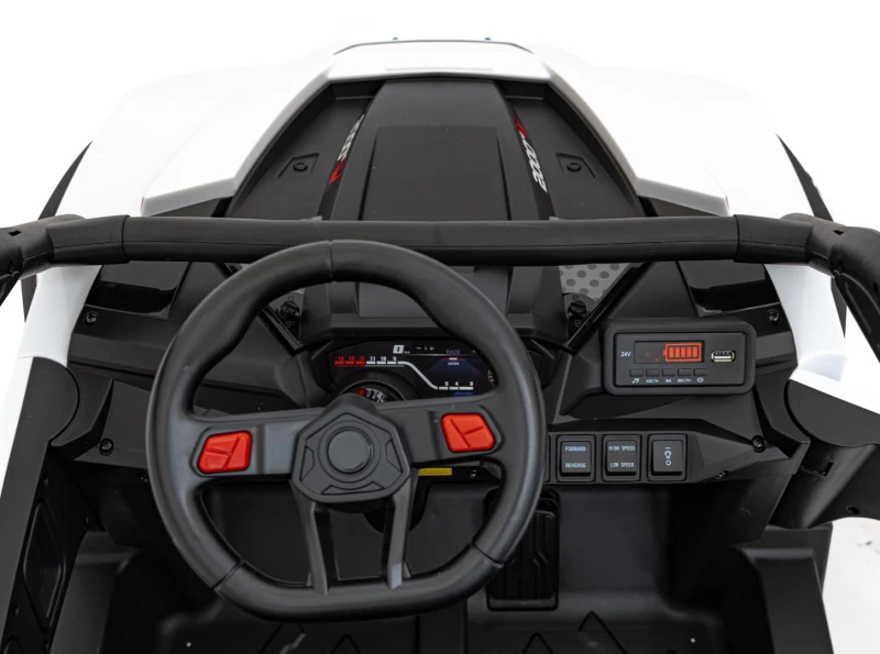 KCK buggy elektryczne 4x4 Ramiż z pilotem 24V 4x50W białe