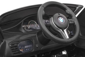 BMW X6M Elektryczne Autko dla dzieci - Czarny SUV + Pilot