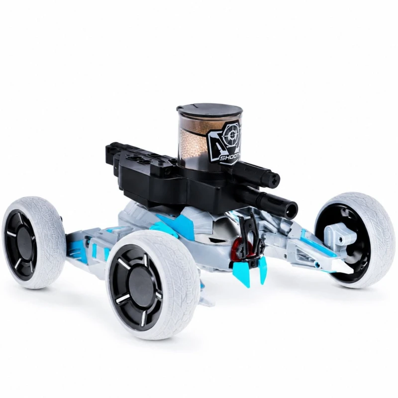Crawler Ramiż R/C z funkcją strzelania i akcesoriami - pojazd 34 cm