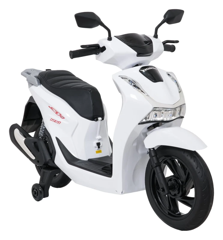 Motor elektryczny Honda SH125I dla dzieci - bialy, Ramiż