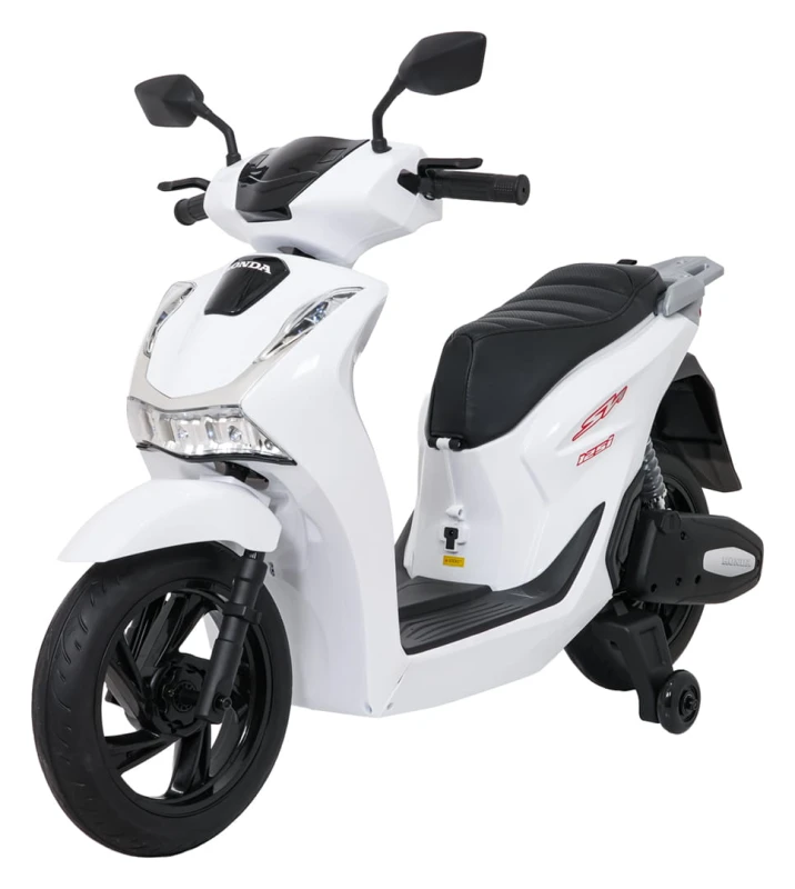 Motor elektryczny Honda SH125I dla dzieci - bialy, Ramiż