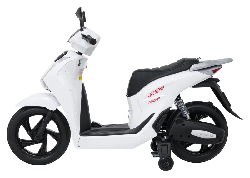 Motor elektryczny Honda SH125I dla dzieci - bialy, Ramiż