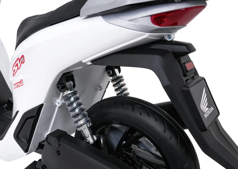 Motor elektryczny Honda SH125I dla dzieci - bialy, Ramiż