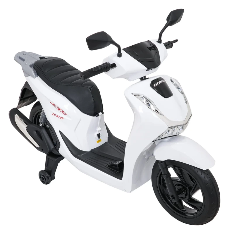 Motor elektryczny Honda SH125I dla dzieci - bialy, Ramiż
