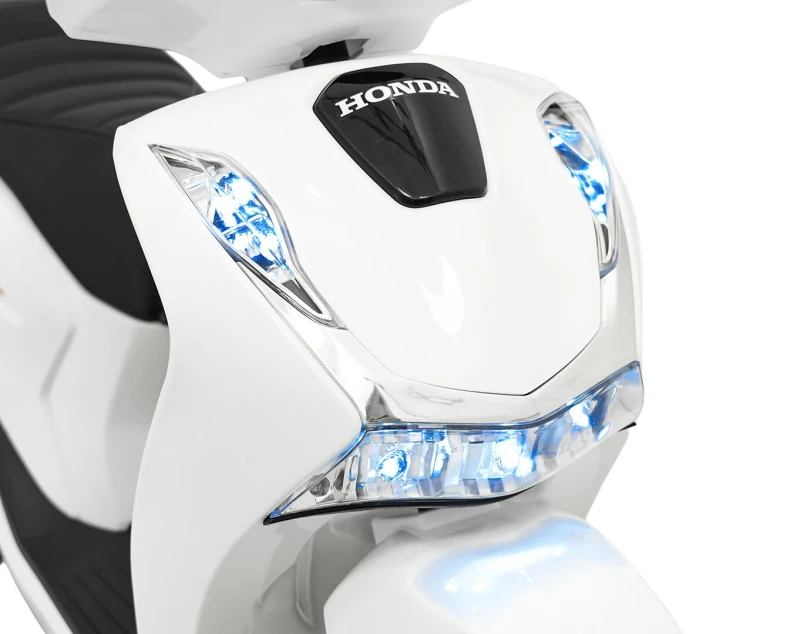 Motor elektryczny Honda SH125I dla dzieci - bialy, Ramiż