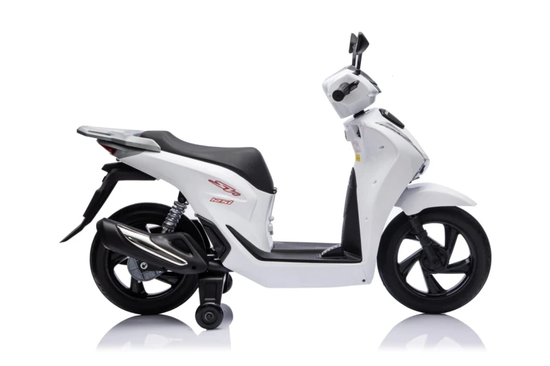 Motor elektryczny Honda SH125I dla dzieci - bialy, Ramiż