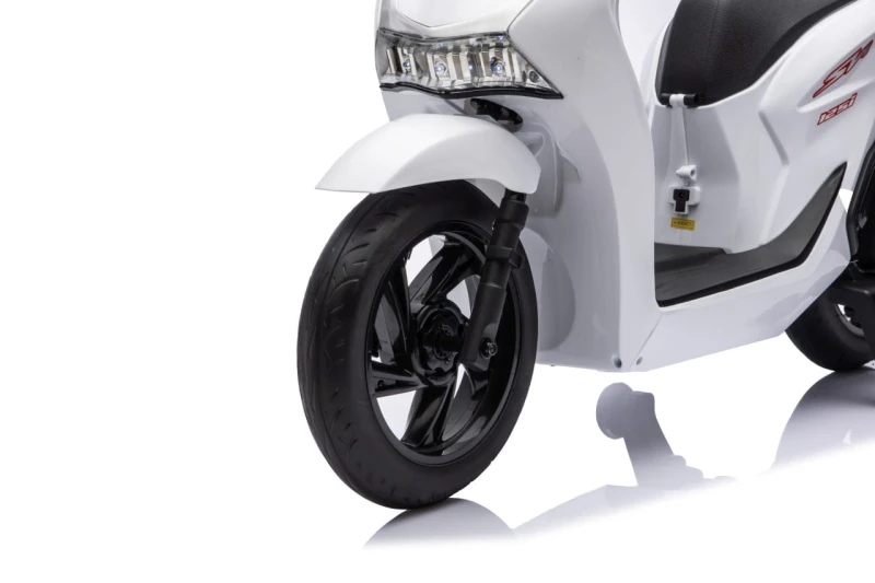 Motor elektryczny Honda SH125I dla dzieci - bialy, Ramiż