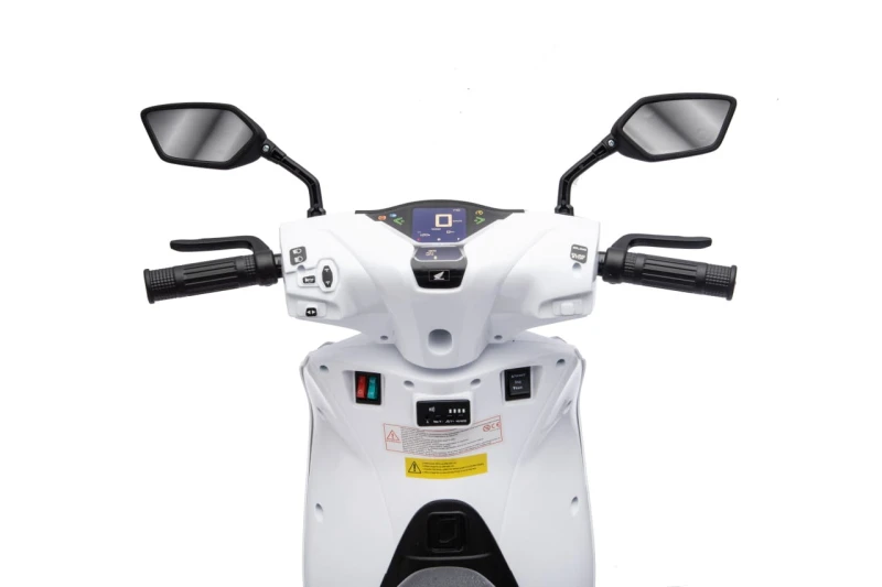 Motor elektryczny Honda SH125I dla dzieci - bialy, Ramiż