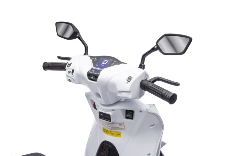 Motor elektryczny Honda SH125I dla dzieci - bialy, Ramiż