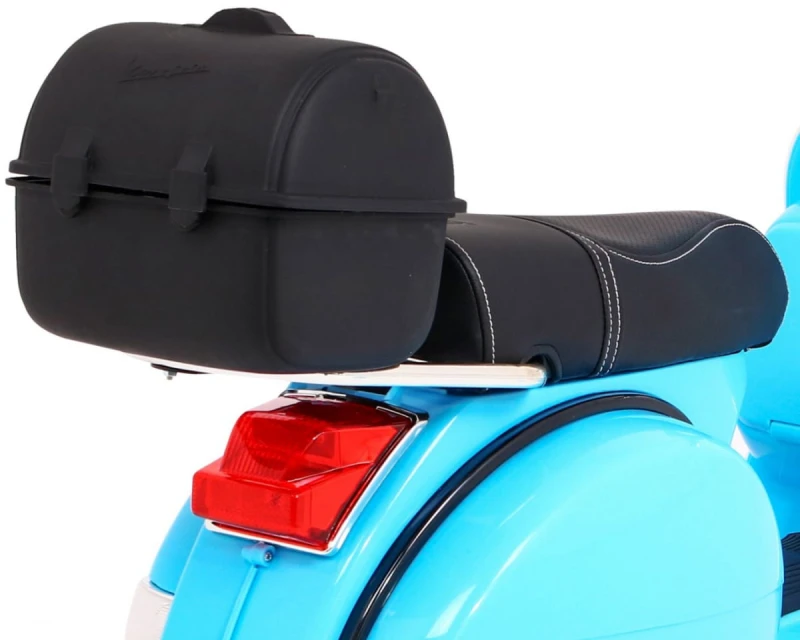 Skuter elektryczny Vespa Ramiż dla dzieci niebieski 101x50x80 cm
