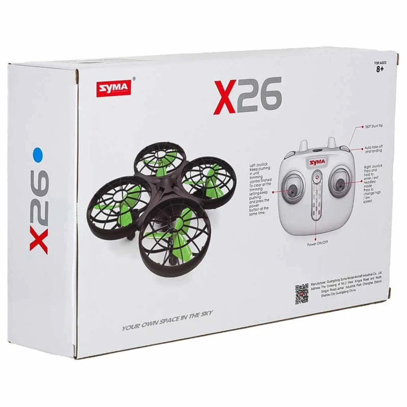 Dron RC Syma X26 2,4GHz z systemem unikania przeszkód