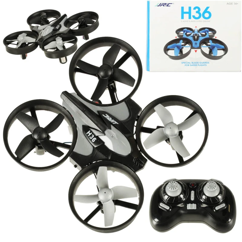 Dron RC JJRC H36 Mini 2.4GHz 4CH LED z żyroskopem 6-osiowym