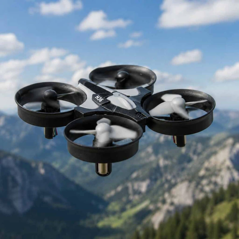 Dron RC JJRC H36 Mini 2.4GHz 4CH LED z żyroskopem 6-osiowym