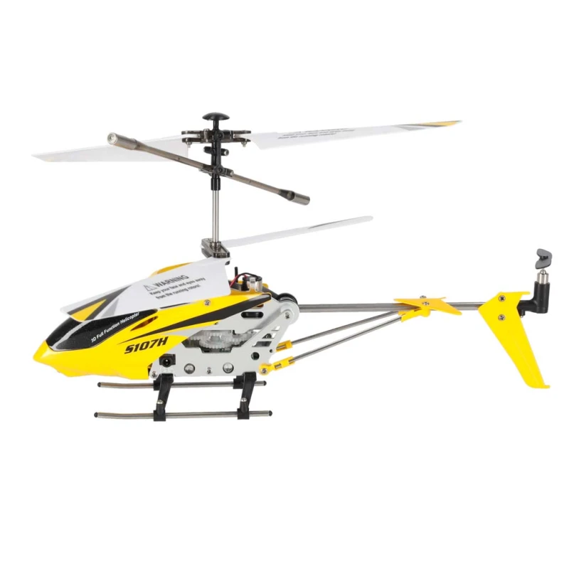 Helikopter zdalnie sterowany na pilota RC SYMA S107H 2.4GHz RTF żółty