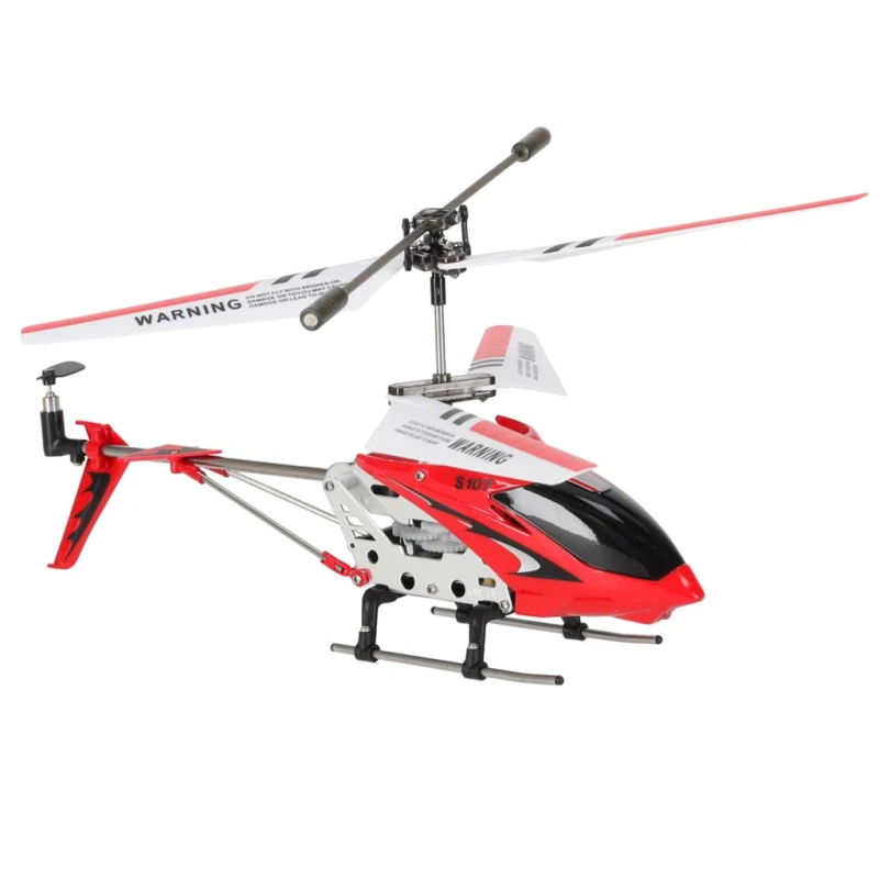 Helikopter RC Syma S107G czerwony – stabilizacja GYRO, 22 cm