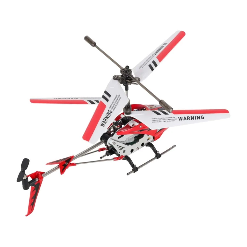 Helikopter RC Syma S107G czerwony – stabilizacja GYRO, 22 cm