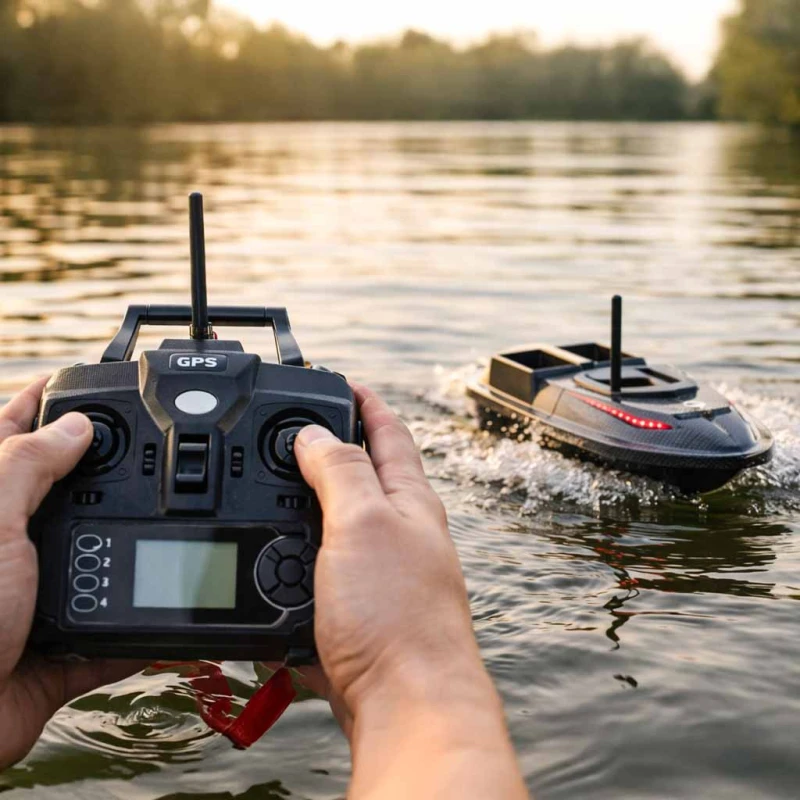 Łódź zanętowa GPS Flytec V900 zdalnie sterowana 1,5 kg, 500 m