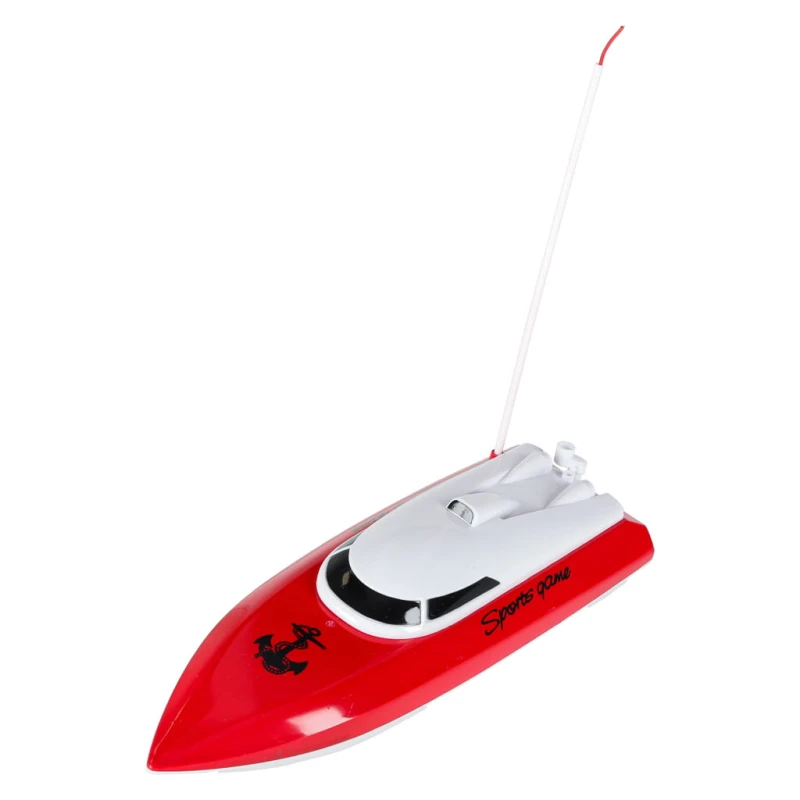 Łódź zdalnie sterowana RC Mini CP802 czerwona Kik – dzieci 6+