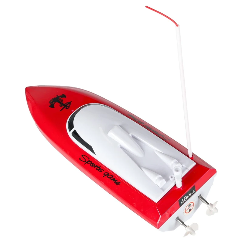 Łódź zdalnie sterowana RC Mini CP802 czerwona Kik – dzieci 6+