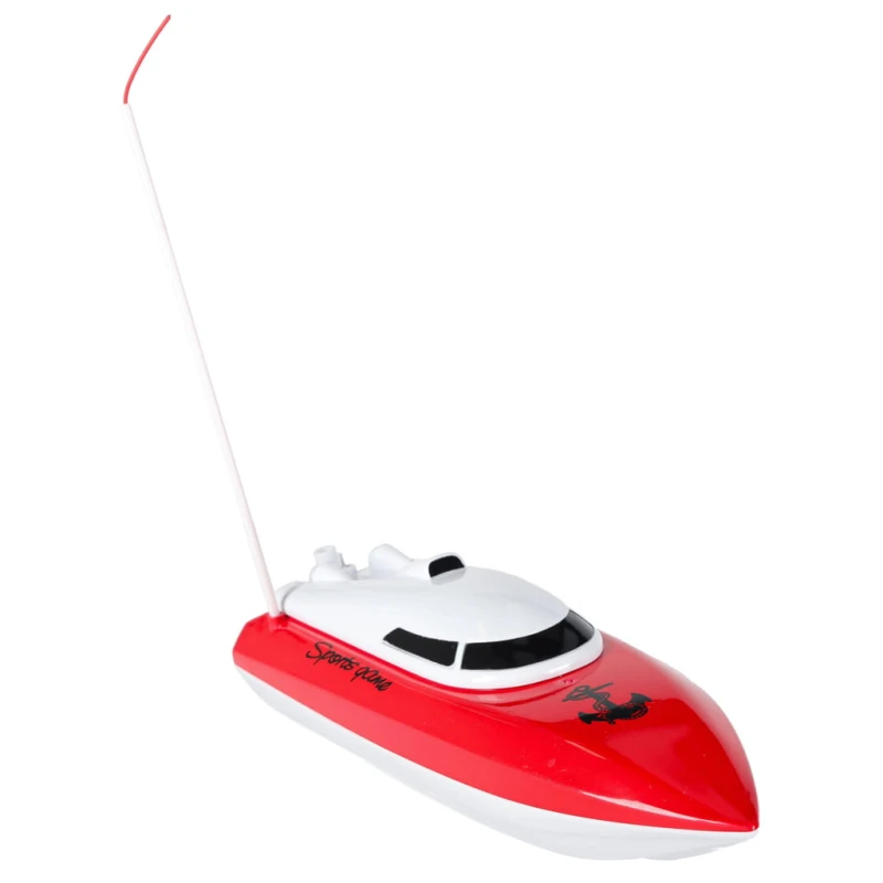 Łódź zdalnie sterowana RC Mini CP802 czerwona Kik – dzieci 6+