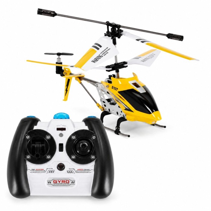 Helikopter zdalnie sterowany RC Syma S107G żółty 22 cm – КІК СП. Z OO