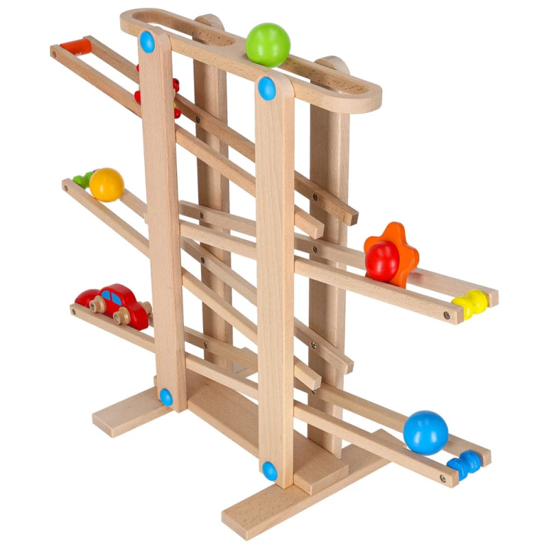 Tor kulkowy drewniany montessori XXL КІК СП. Z OO SP. К.
