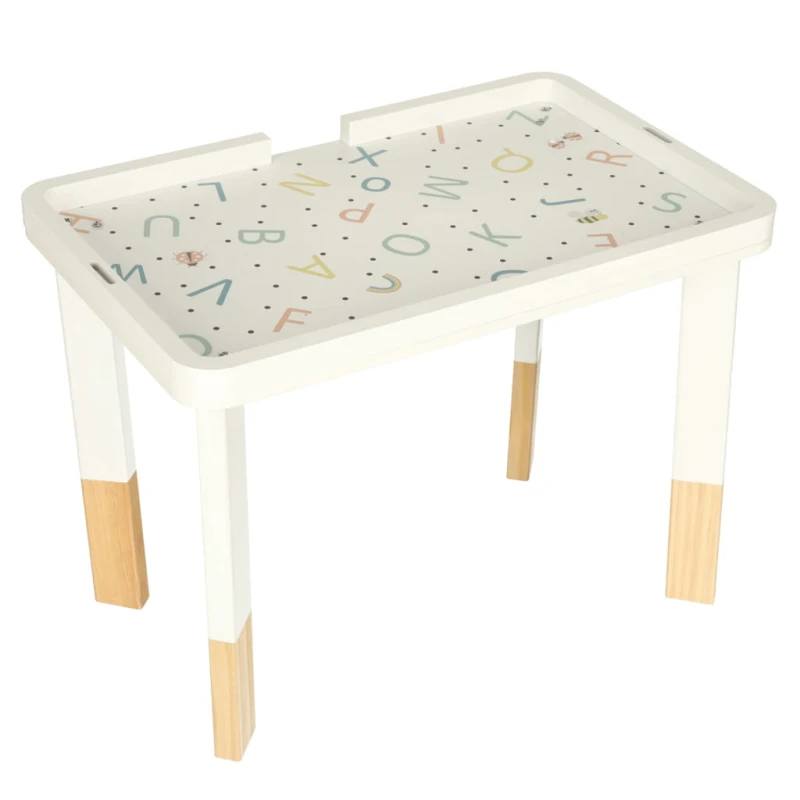 Tablica manipulacyjna Lulilo Ludo 2w1 stolik sensoryczny 47,5x29,5cm