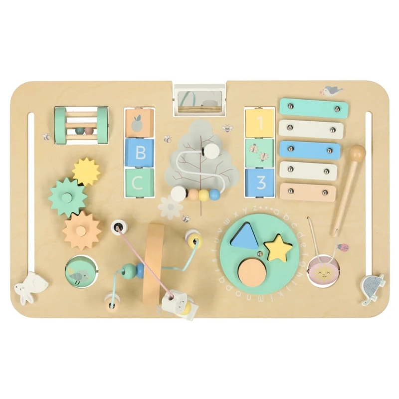 Tablica manipulacyjna Lulilo Ludo 2w1 stolik sensoryczny 47,5x29,5cm